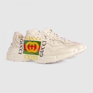 GUCCI SNEAKERS "RYTHON" IN PELLE, gucci, scarpe per uomo