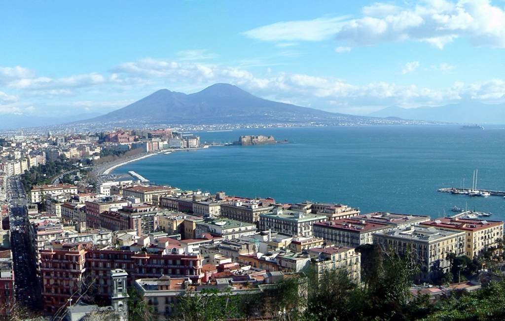 le più belle citta italiane da visitare, italia, città, sfondo hd, napoli, vesuvio, vacanze in Italia 