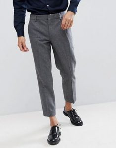 pantaloni per uomo, grigi