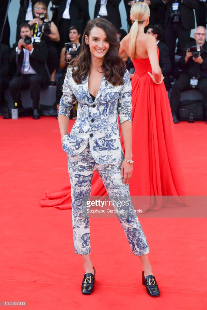 Charlotte Le Bon in Christian Dior Resort venice festival 2018