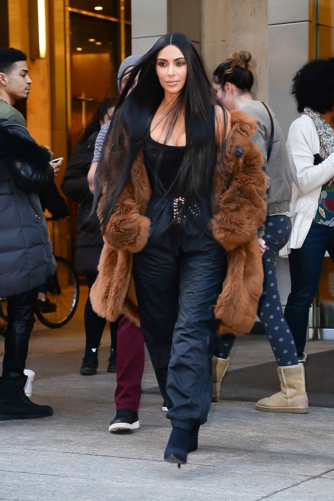 Kim Kardashian, look, outfit, west