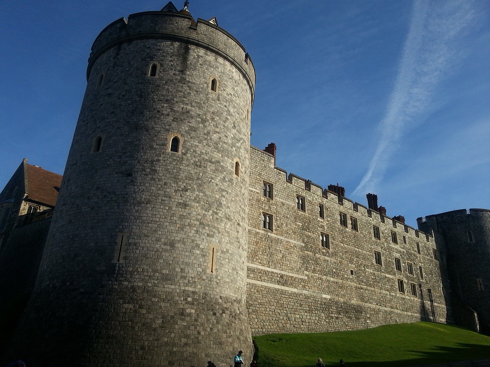 Windsor Castle on a clear morning
