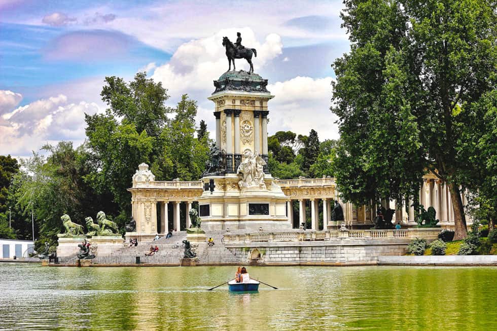 Parco del retiro, madrid