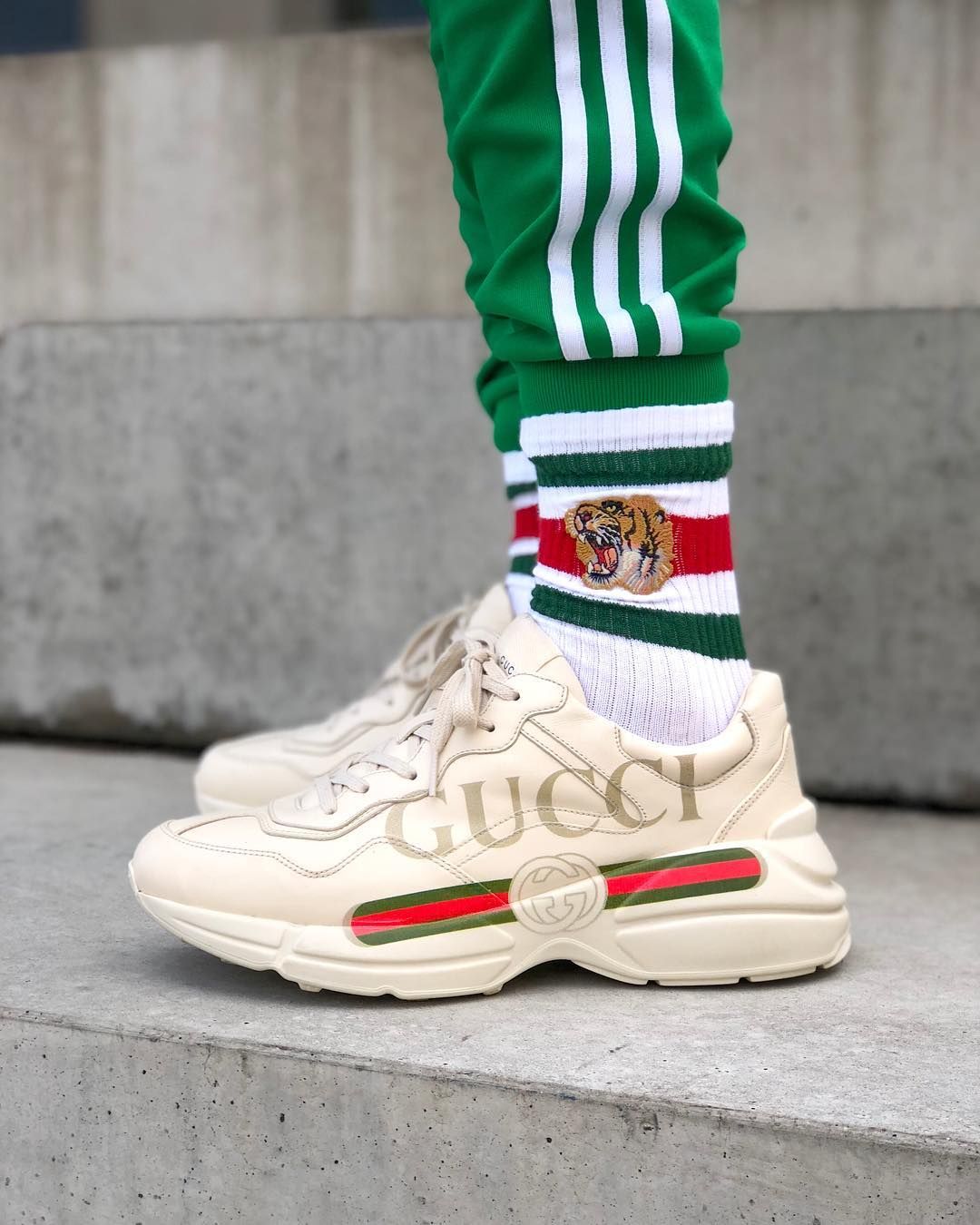 tendenze scarpe uomo inverno 2019, gucci sneakers, scarpe grosse