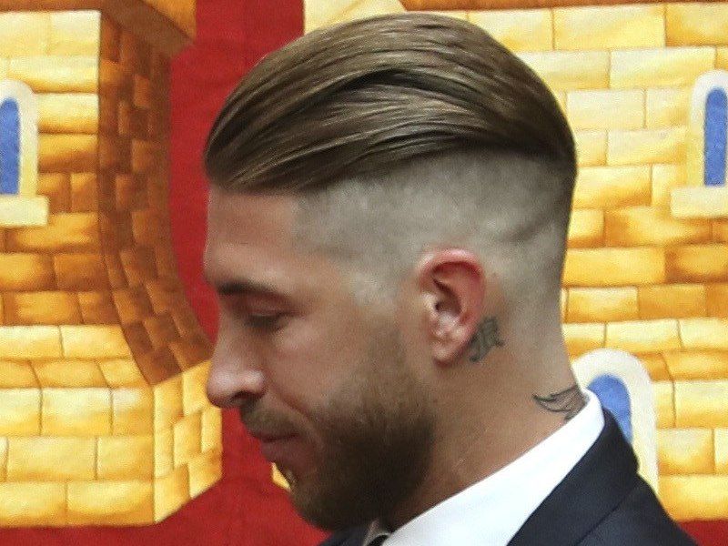 mens haircut 2019, sergio ramos