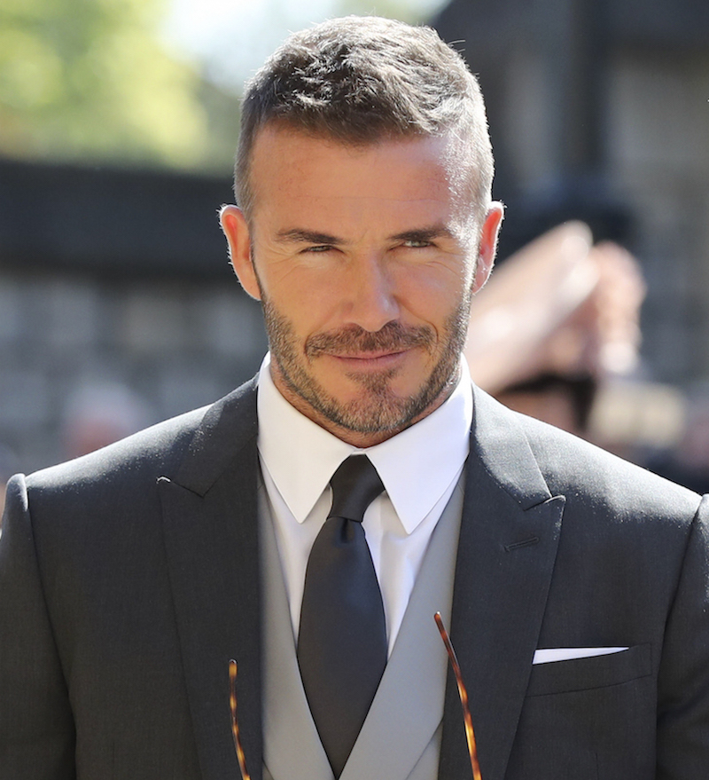 David Beckham, tagli di capelli uomo 2019