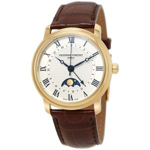 Frederique Constant Moonphase Classico 40mm Automatico FC-330MC4P5, orologi svizzeri