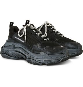 BALENCIAGA SNEAKERS "TRIPLE S AIR" IN PELLE WASHED 60MM