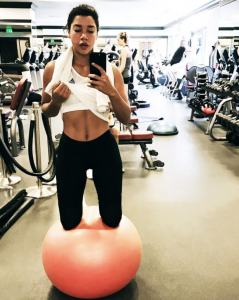 hannah bronfman, fitness model