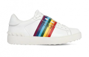 VALENTINO GARAVANI SNEAKERS "RAINBOW" IN PELLE