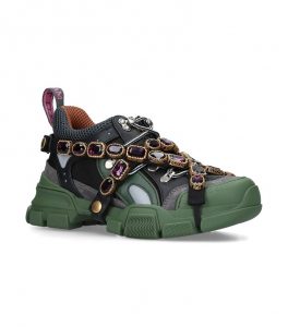 gucci shoes women - "FLASHTREK" VERDI