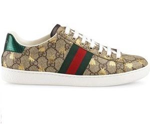 GUCCI SNEAKERS DA DONNA "NEW ACE GG SUPREME" IN TELA 20MM