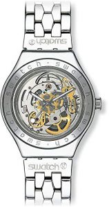 Swatch Orologio da Uomo Analogico al Quarzo con Cinturino in Acciaio Inox – YAS100G