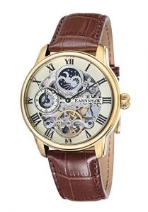 Thomas Earnshaw Longitude, Orologio da Polso Analogico da Uomo, orologi uomo eleganti