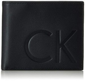 Calvin Klein Finn Slimfold Uomo Wallet Nero, portafogli per uomo 2019