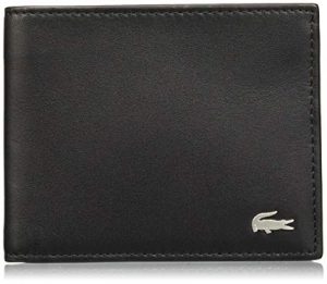 Lacoste mens portafoglio nh1115fg, portafogli per uomo