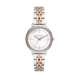 Michael Kors Orologio Analogico Quarzo Donna con Cinturino in Acciaio Inox MK3927