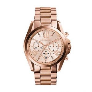 Michael Kors Orologio Analogico Donna con Cinturino in Placcato in Acciaio Inox MK5503