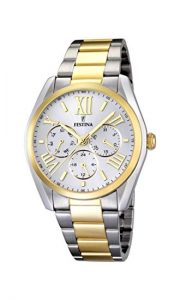 Festina F16751/2 - Orologio da polso, uomo, acciaio inox placcato, colore: multicolore