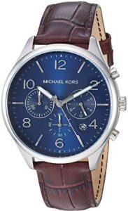 Michael Kors Orologio Cronografo Quarzo Uomo con Cinturino in Pelle MK8636