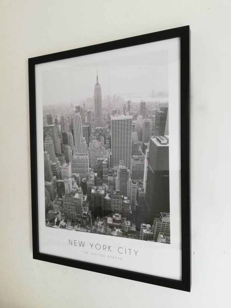 New york city, desenio, poster
