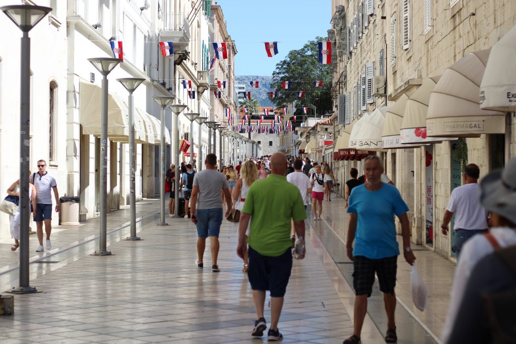 centro storico spalato, split, croazia