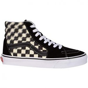 Vans UA Sk8-hi (Blur Check) Bl, 13, Medium, Sneaker Unisex – Adulto