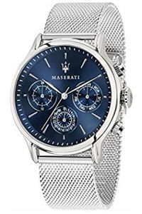 MASERATI Orologio Multi-quadrante Quarzo Uomo con Cinturino in Acciaio Inox R8853118013