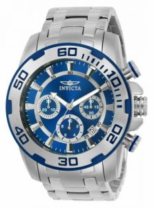 Invicta Pro Diver Orologio da Polso Quarzo Uomo cinturino in Argento Acciaio inossidabile
