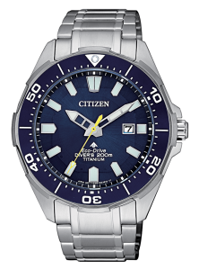 Citizen Promaster Diver 200 mt Eco Drive Super Titanio BN0201-88L Orologio da polso Uomo, orologi subacquei