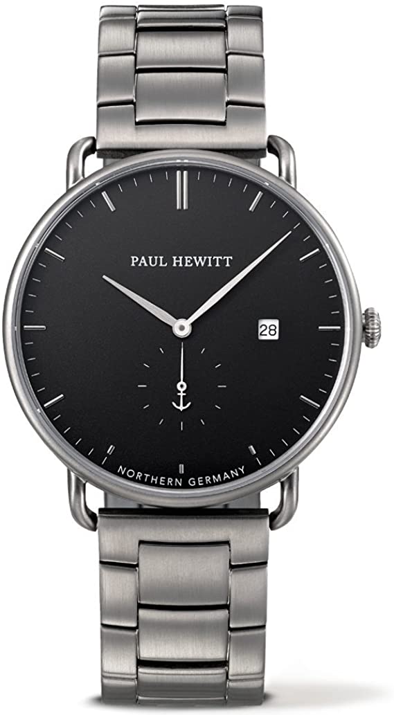 PAUL HEWITT Orologio uomo acciaio Grand Atlantic Line Black Sea