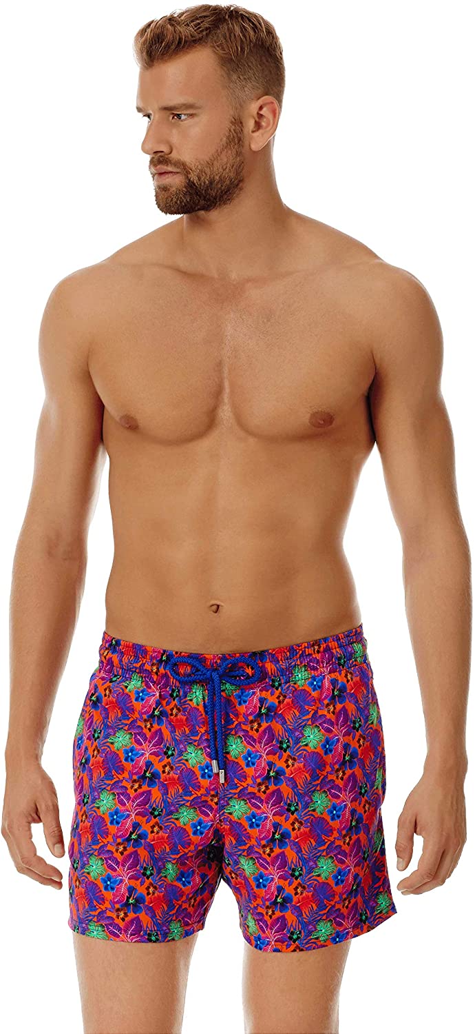 Vilebrequin - Costume da Bagno Elasticizzato Uomo Queen Tour