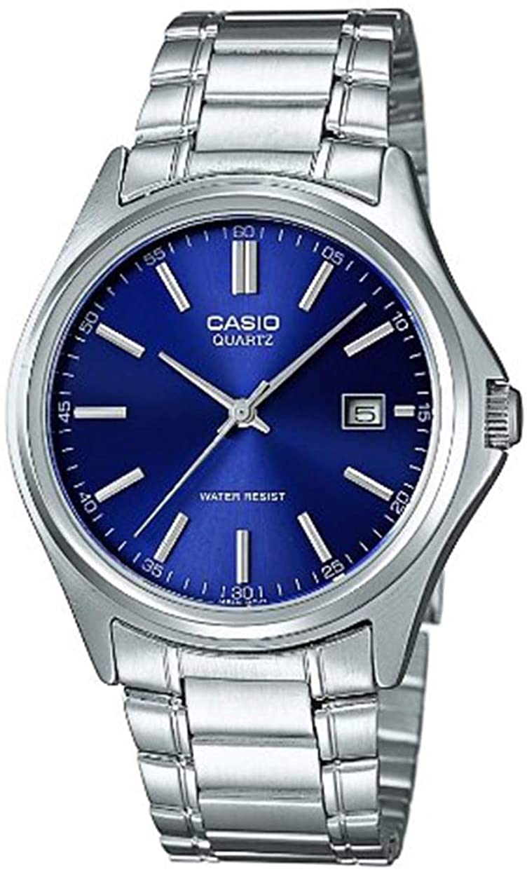 Casio Orologio Analogico Quarzo Uomo con Cinturino in Acciaio Inox MTP-1183PA-2AEF