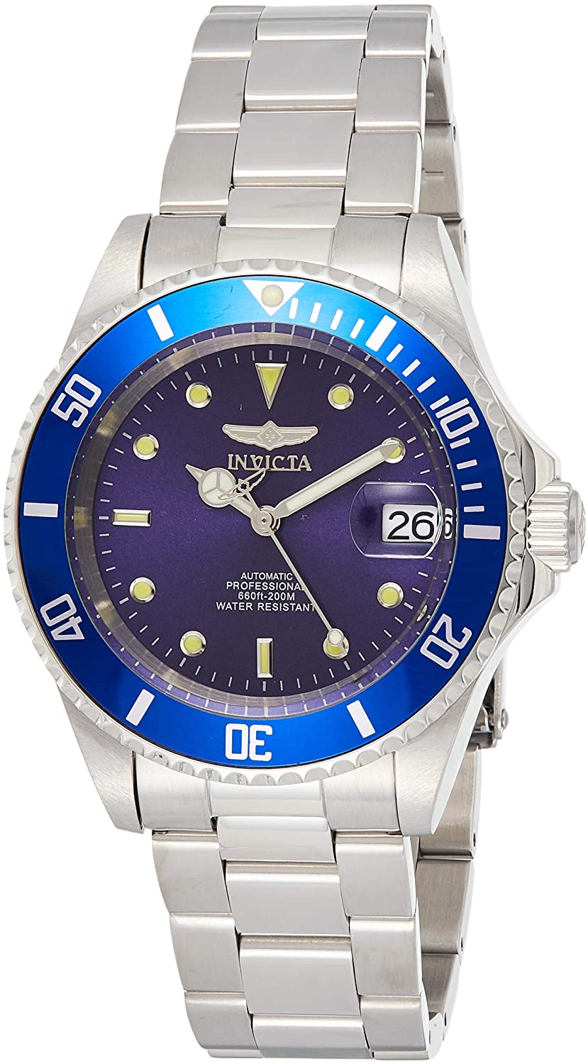 Invicta 9094OB Pro Diver Orologio da Unisex acciaio inossidabile Automatico quadrante blu
