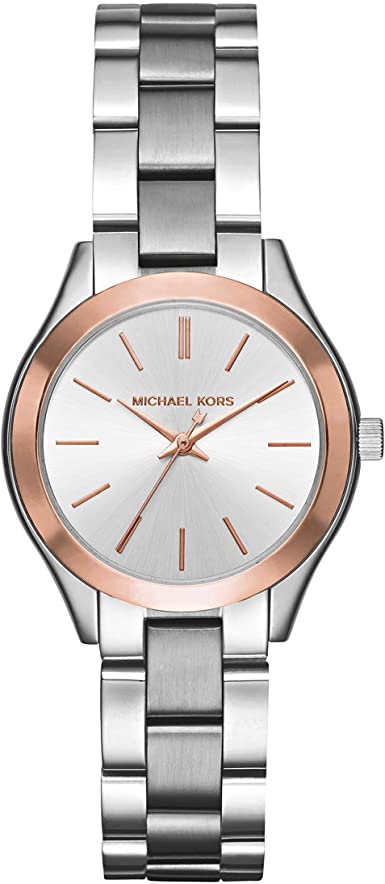 Michael Kors Orologio Mini Slim Runway a tre lancette