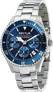 Sector No Limits Orologio Cronografo Quarzo Uomo con Cinturino in Acciaio Inox R3273661007
