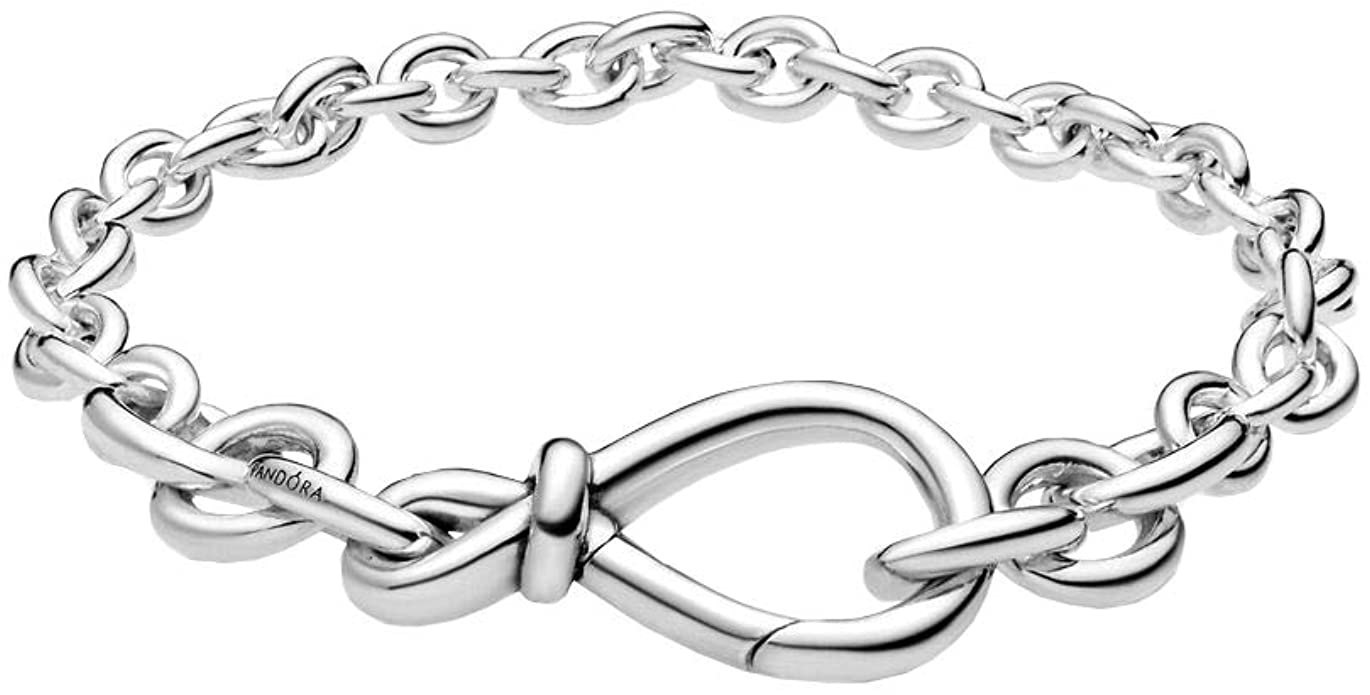 Pandora 598911C00 - Bracciale da donna in argento con nodo dell'infinito
