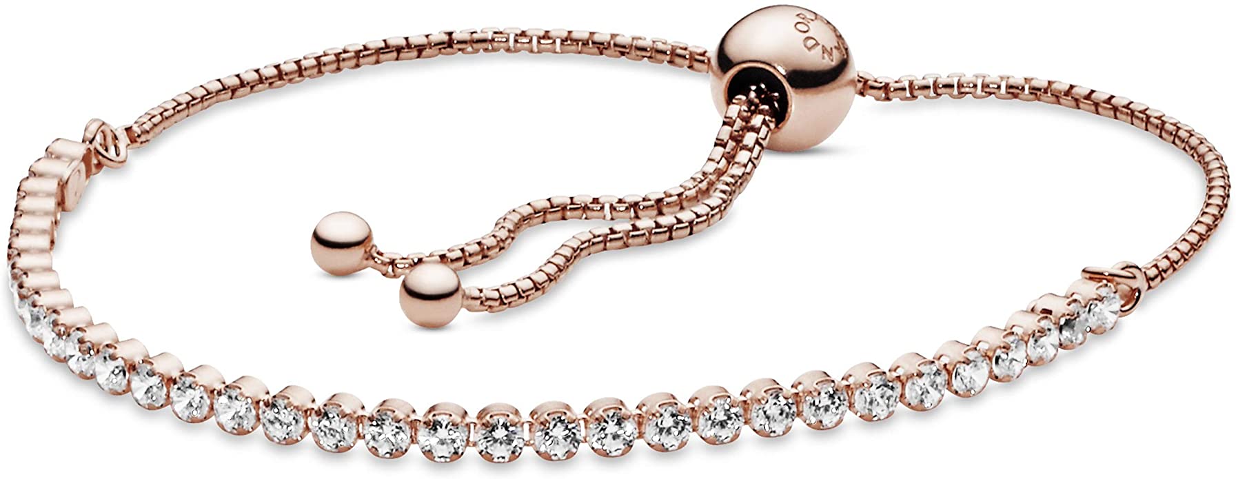 Pandora - Braccialetto da tennis scorrevole