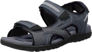 Geox Uomo Sandal Strada D, Sandali Punta Aperta
