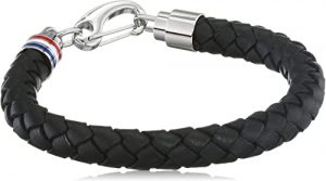 Tommy Hilfiger 2700510 - Bracciale da uomo in acciaio INOX smaltato, 205 mm
