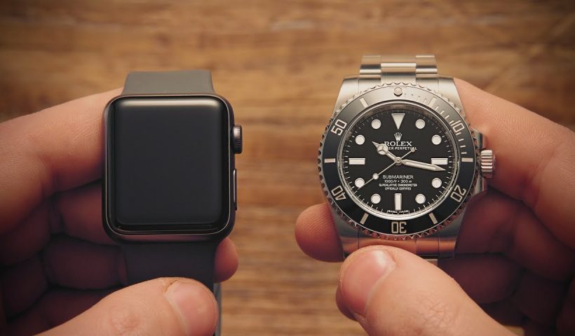rolex vs apple watch, orologio analogico o smartwatch