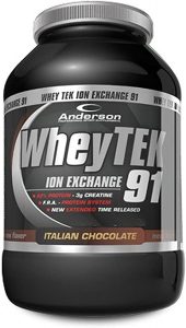 Anderson Integratore Anderson Whey Tek 91, Cioccolato - 800 g
