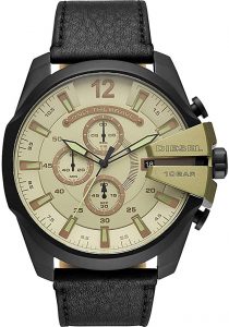 Diesel Mens Mega Capo - DZ4495, orologi militari
