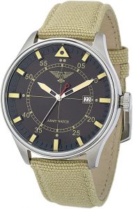 Army Watch Pilot Beige Orologio da polso militare
