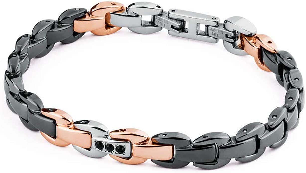 Bracciale uomo gioielli Brosway casual cod. BDP14