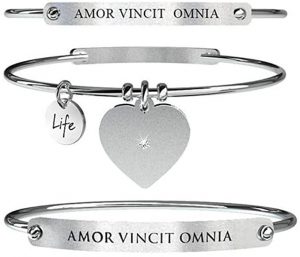 kidult bracciale lui e lei l'amore vince tutto 731053 2 bracciali
