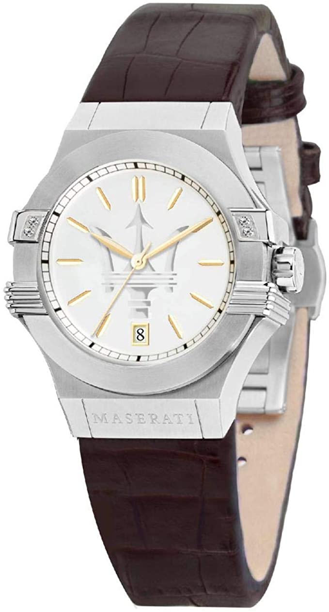 Orologio da donna, Collezione POTENZA, in acciaio, cuoio - R8851108506
