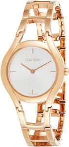 Calvin Klein Orologio Analogico Quarzo da Donna con Cinturino in Acciaio Inox K6R23626
