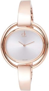 Calvin Klein 32002065 - Orologio da donna ovale al quarzo, in acciaio INOX
