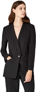 Marchio Amazon - TRUTH & FABLE Blazer Nero Donna